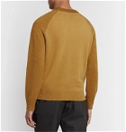 Club Monaco - Garment-Dyed Colour-Block Wool Sweater - Yellow