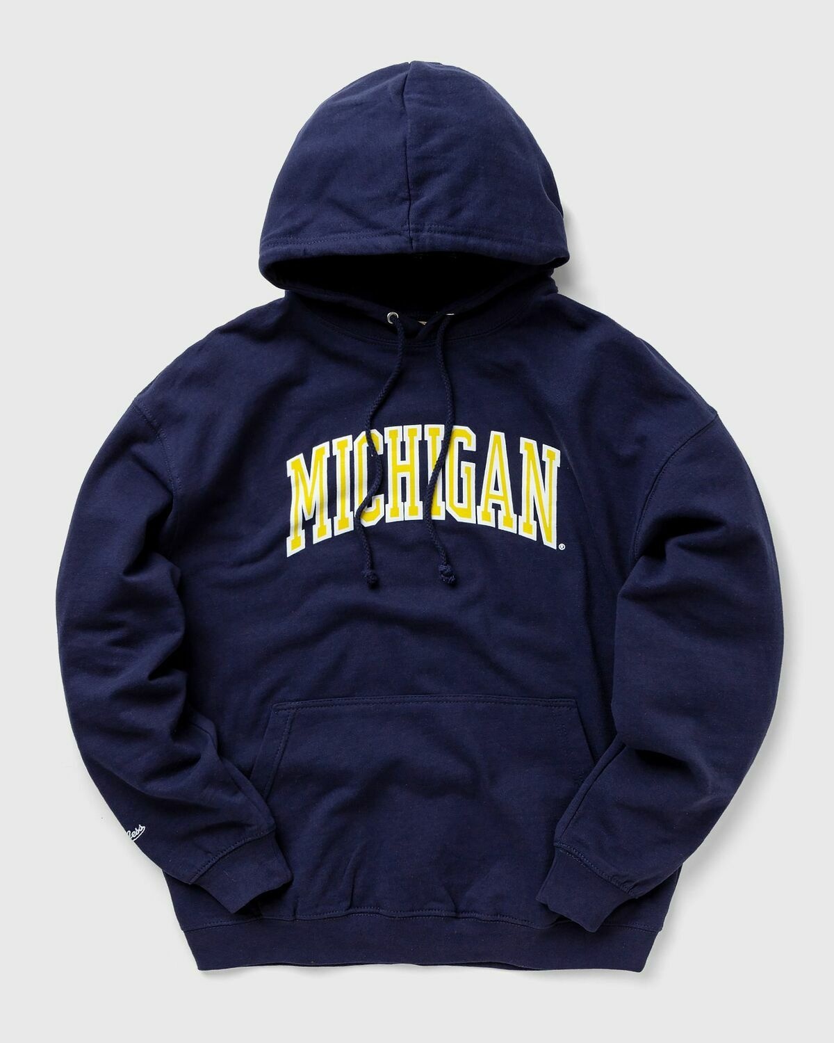Mitchell & Ness Og Hoody University Michigan Blue - Mens - Hoodies