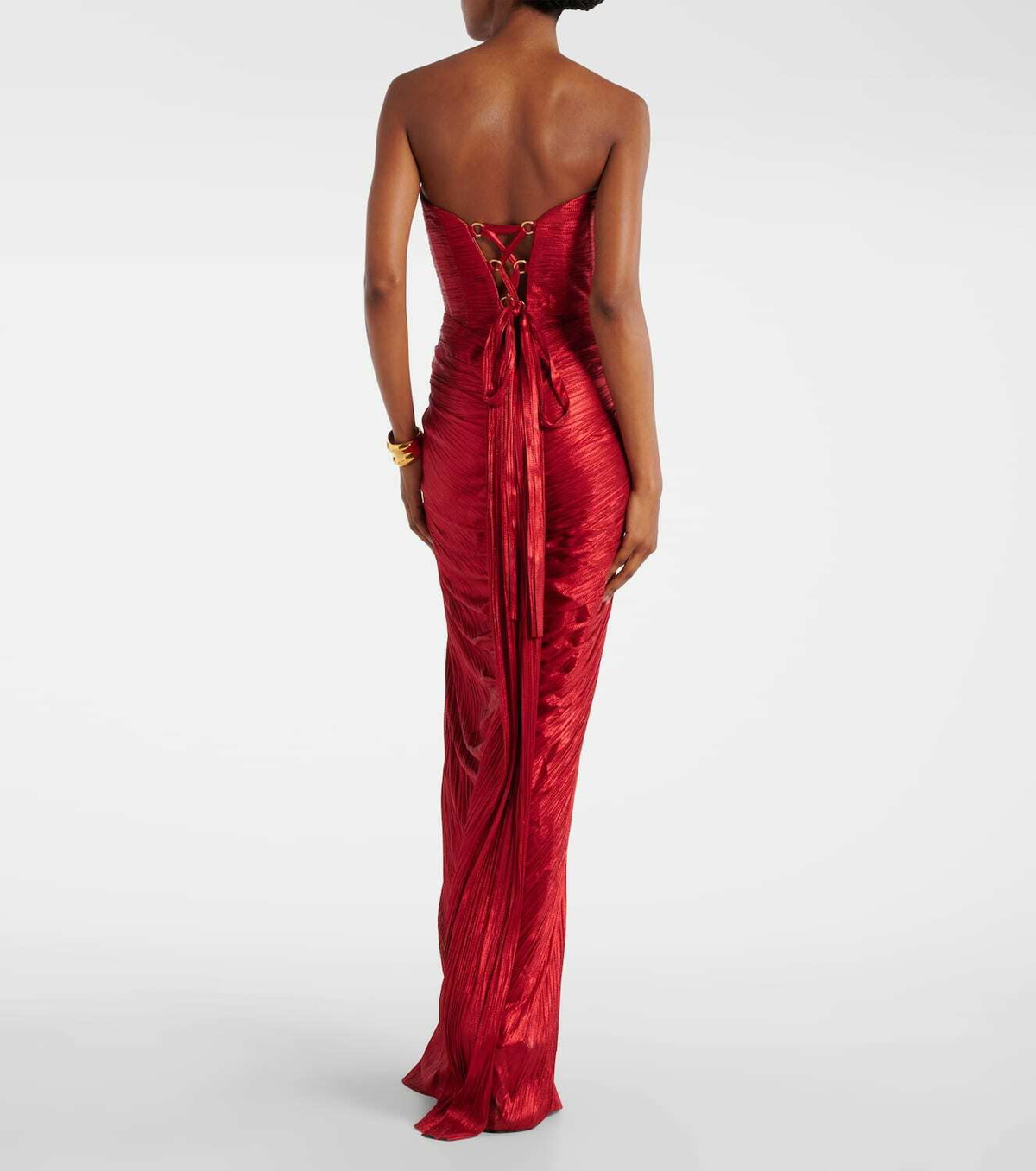 Maria Lucia Hohan Kiera silk tulle corset gown