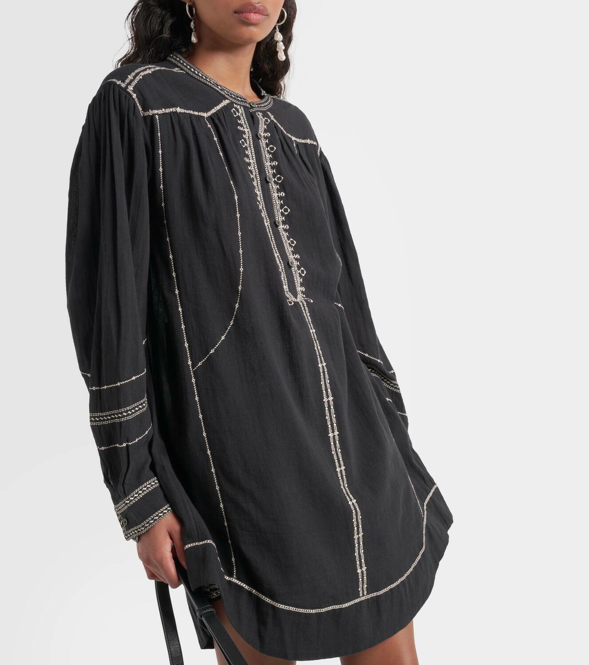 ISABEL MARANT ÉTOILE インド綿ミニワンピース 36 中古・古着通販】ISABEL MARANT ETOILE (イザベルマラン