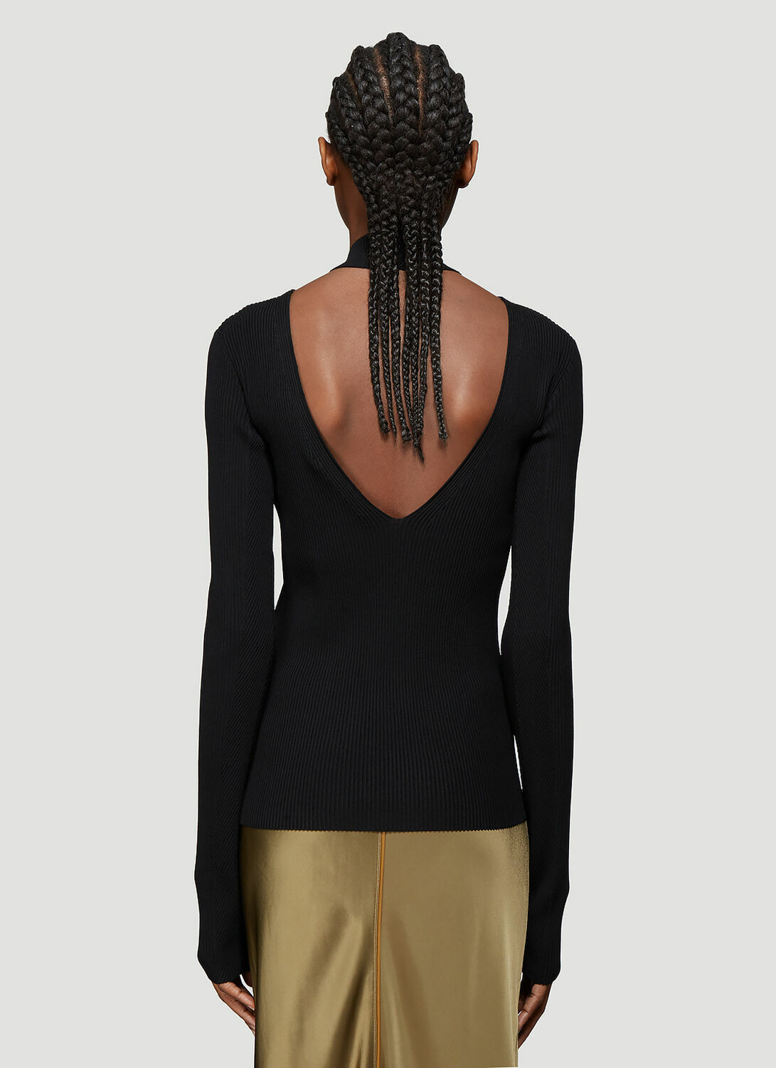 Helmut Lang Open Back Sweater