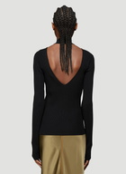 Helmut Lang Open Back Sweater
