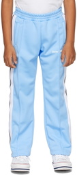 Palm Angels Kids Blue Classic Track Pants