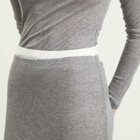 Samsøe Samsøe Women's Sadou Jersey Maxi Skirt in Mid Grey Melange