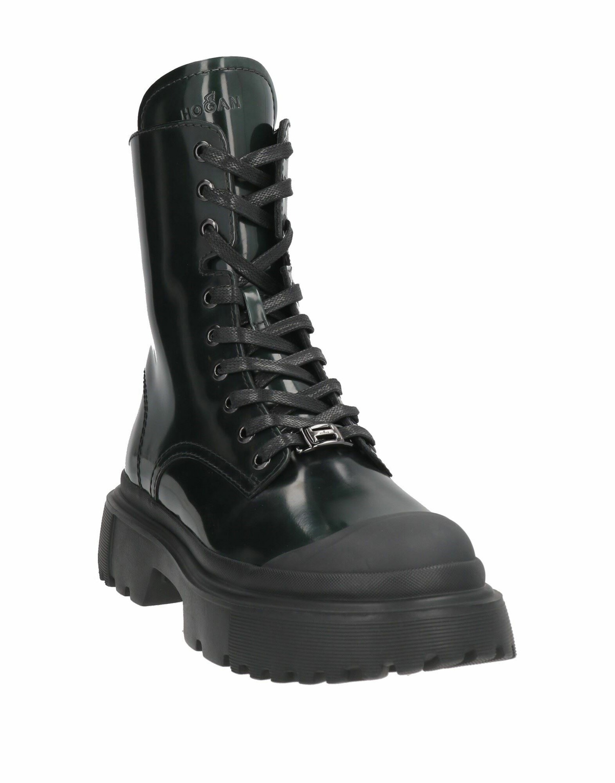 Hogan Womens Ankle boots Dark in Green
