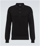Ralph Lauren Purple Label Silk and cotton polo shirt