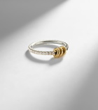 Spinelli Kilcollin Sirius Eclipse 18kt gold and sterling silver ring with diamonds