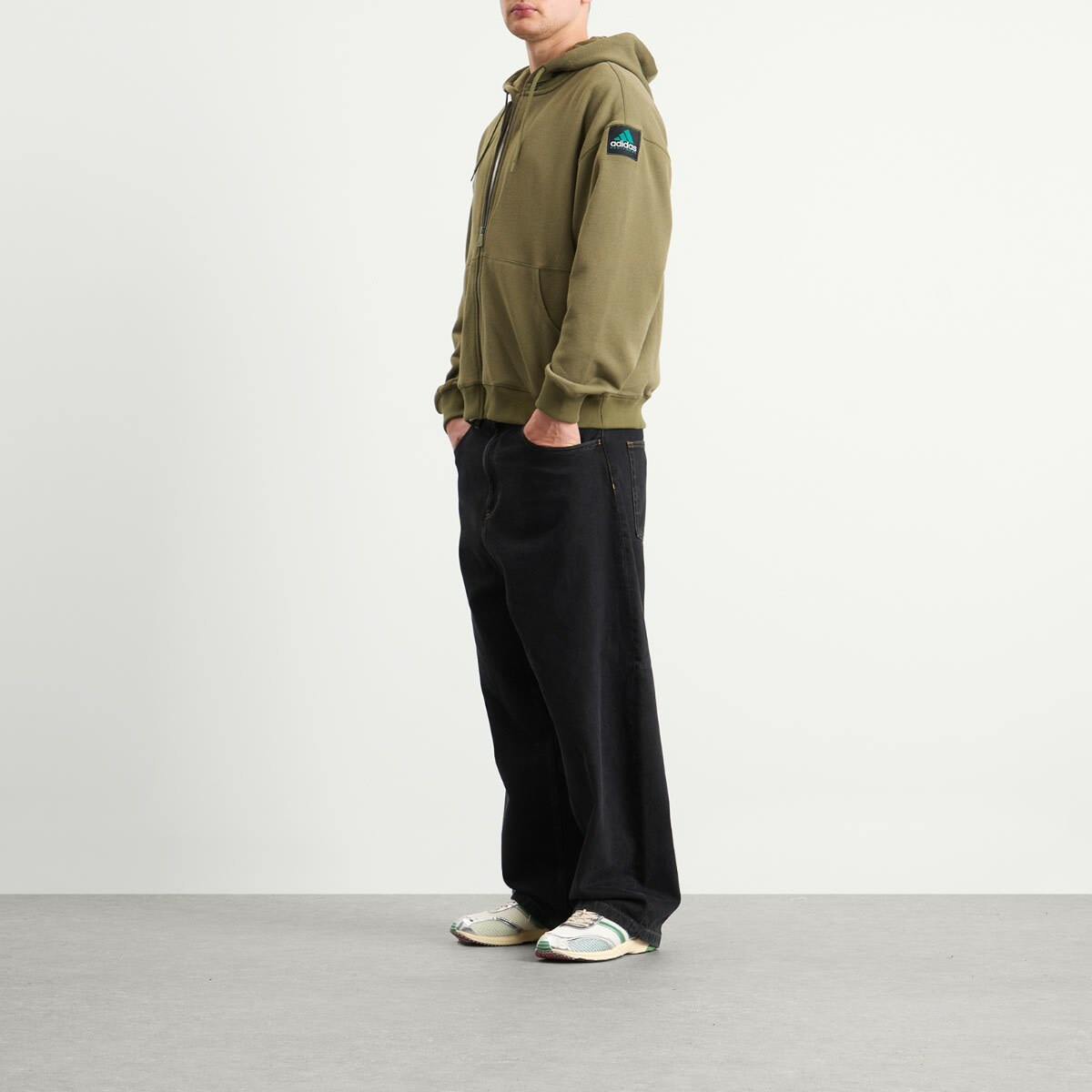 Adidas Men's EQT Hoodie in Focus Olive