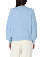 MC2 Saint Barth Brushed Knit Sweater With Clouds Details