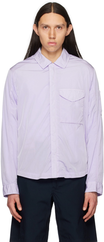 Photo: C.P. Company Purple Chrome-R Jacket