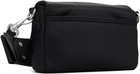 AMI Paris Black Nylon Marcel Lunch Box Bag