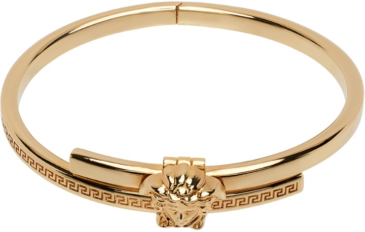 Photo: Versace Gold Medusa Cuff Bracelet