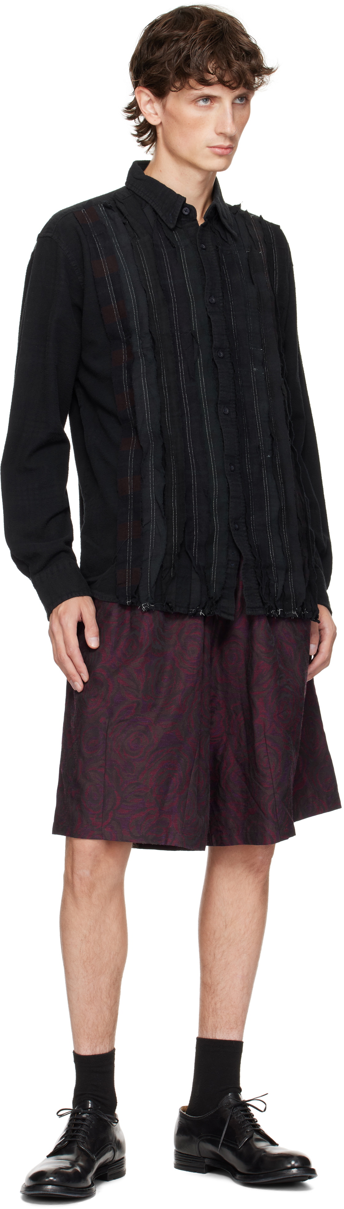 NEEDLES Purple H.D.P. Shorts