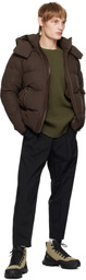 Descente ALLTERRAIN Brown Mizusawa Mountaineer Down Jacket