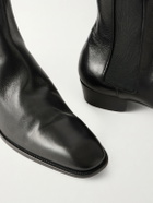 SAINT LAURENT - Stanton Leather Chelsea Boots - Black