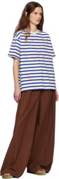 Bode White & Navy Margate T-shirt