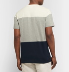 Norse Projects - Niels Colour-Block Cotton-Jersey T-Shirt - Gray