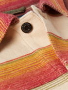 Pendleton - Driftwood Brushed Cotton-Jacquard Shirt Jacket - Red
