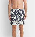 NN07 - Jules Printed Swim Shorts - Blue