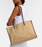 Gucci Large GG canvas shopper