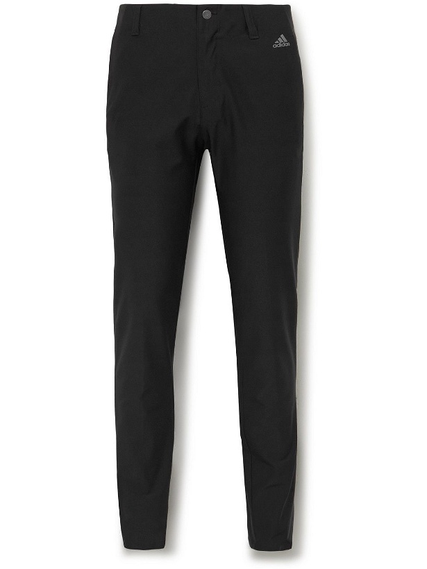 Photo: adidas Golf - Ultimate365 Slim-Fit Tapered Stretch-Jersey Golf Trousers - Black