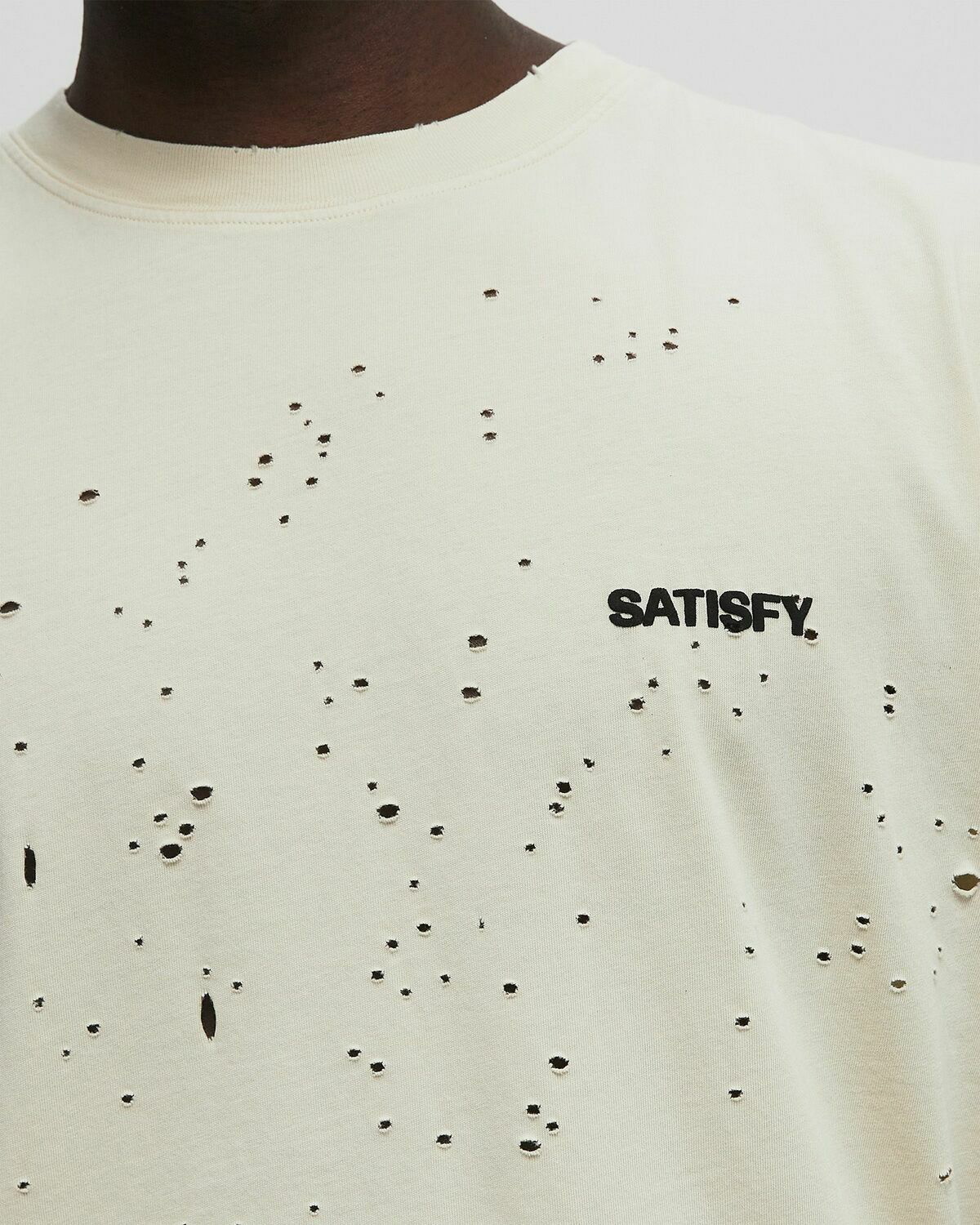 Satisfy Running MothTech Muscle Tee White Mens Tank Top Satisfy