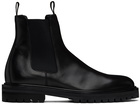 Officine Creative Black Joss 004 Chelsea Boots