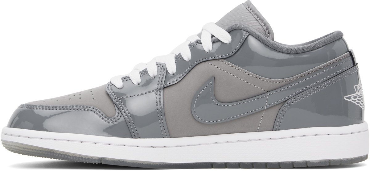 Nike Jordan Gray Air Jordan 1 Low SE Sneakers