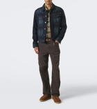 Visvim Meridian plaid wool and linen shirt