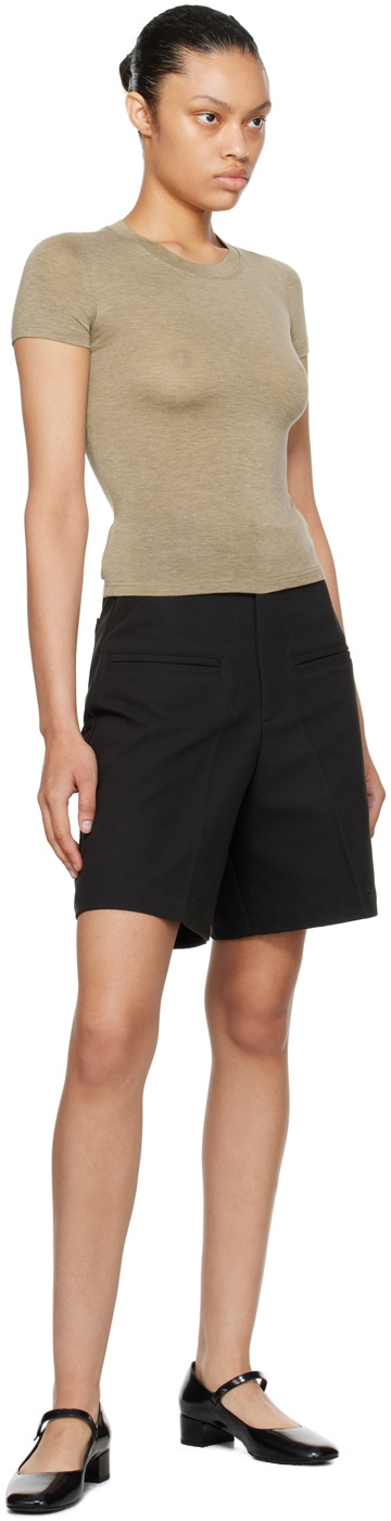 Fax Copy Express Black Casual Shorts
