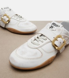 Miu Miu Gymnasium leather sneakers