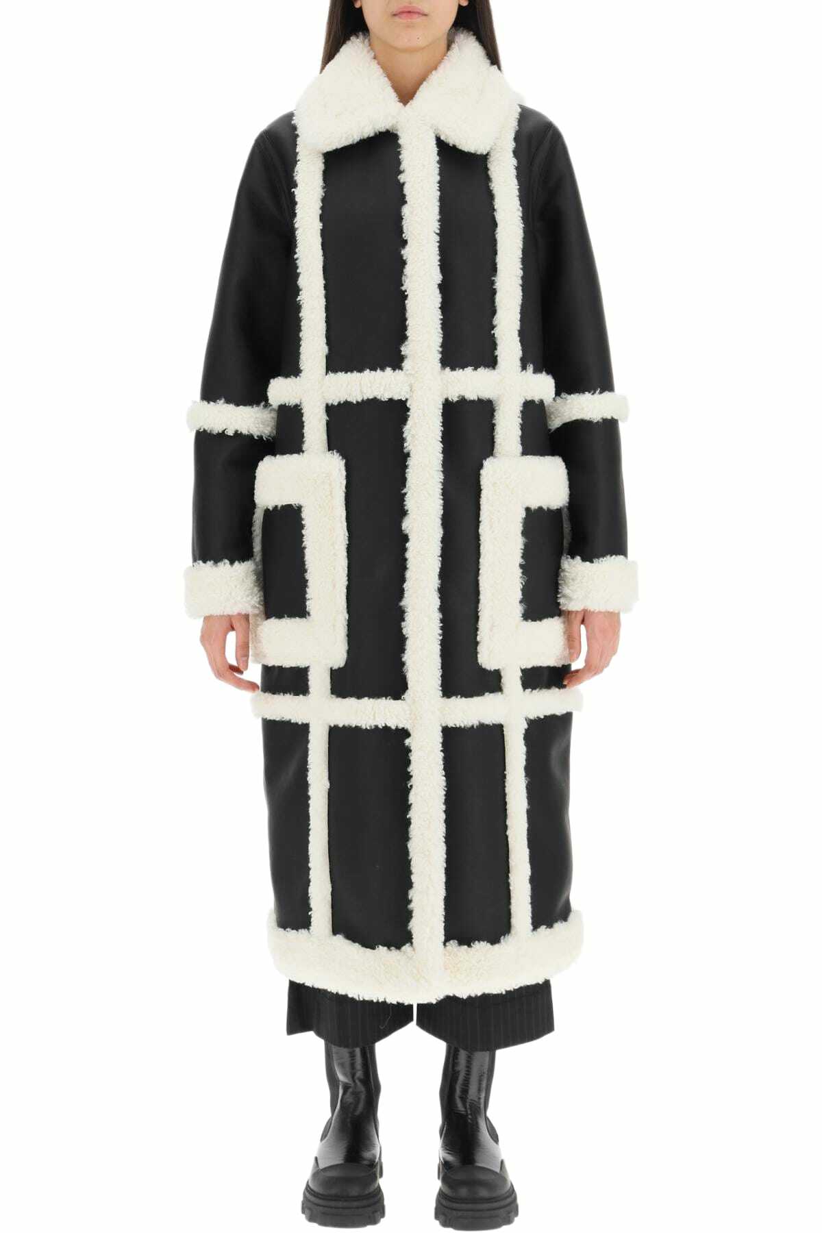 STAND STUDIO Patrice Eco-shearling Coat