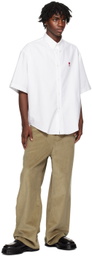 AMI Paris White Ami De Cœur Shirt
