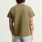 Les Tien Men's Pique Cotton T-Shirt in Military Ice