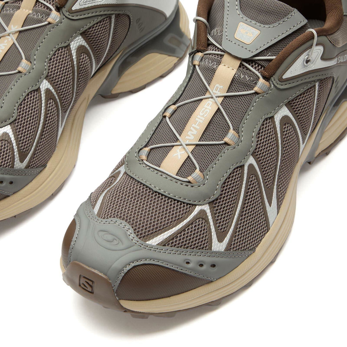 Salomon XT-WHISPER Sneaker in Falcon/Pewter/White Pepper