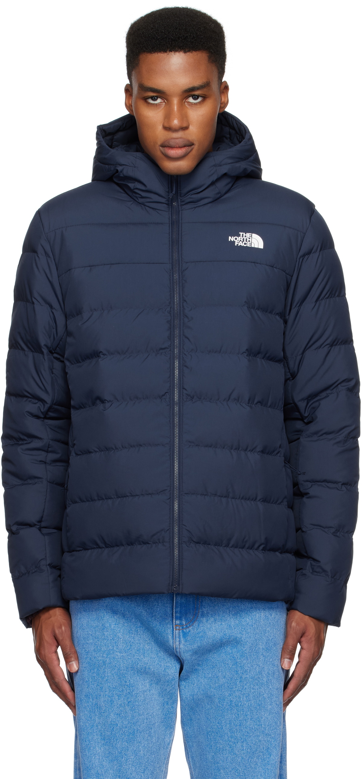 The North Face Blue Aconcagua 3 Down Jacket The North Face