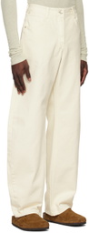LOW CLASSIC Off-White Cocoon Fit Jeans