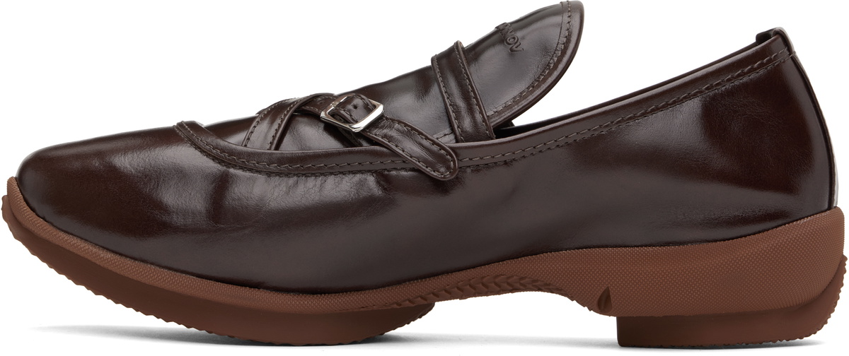 Kiko Kostadinov Brown Sonia Buckled Loafers Kiko Kostadinov