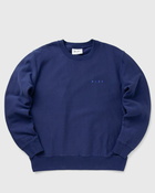 ølåf Face Crewneck Blue - Mens - Sweatshirts