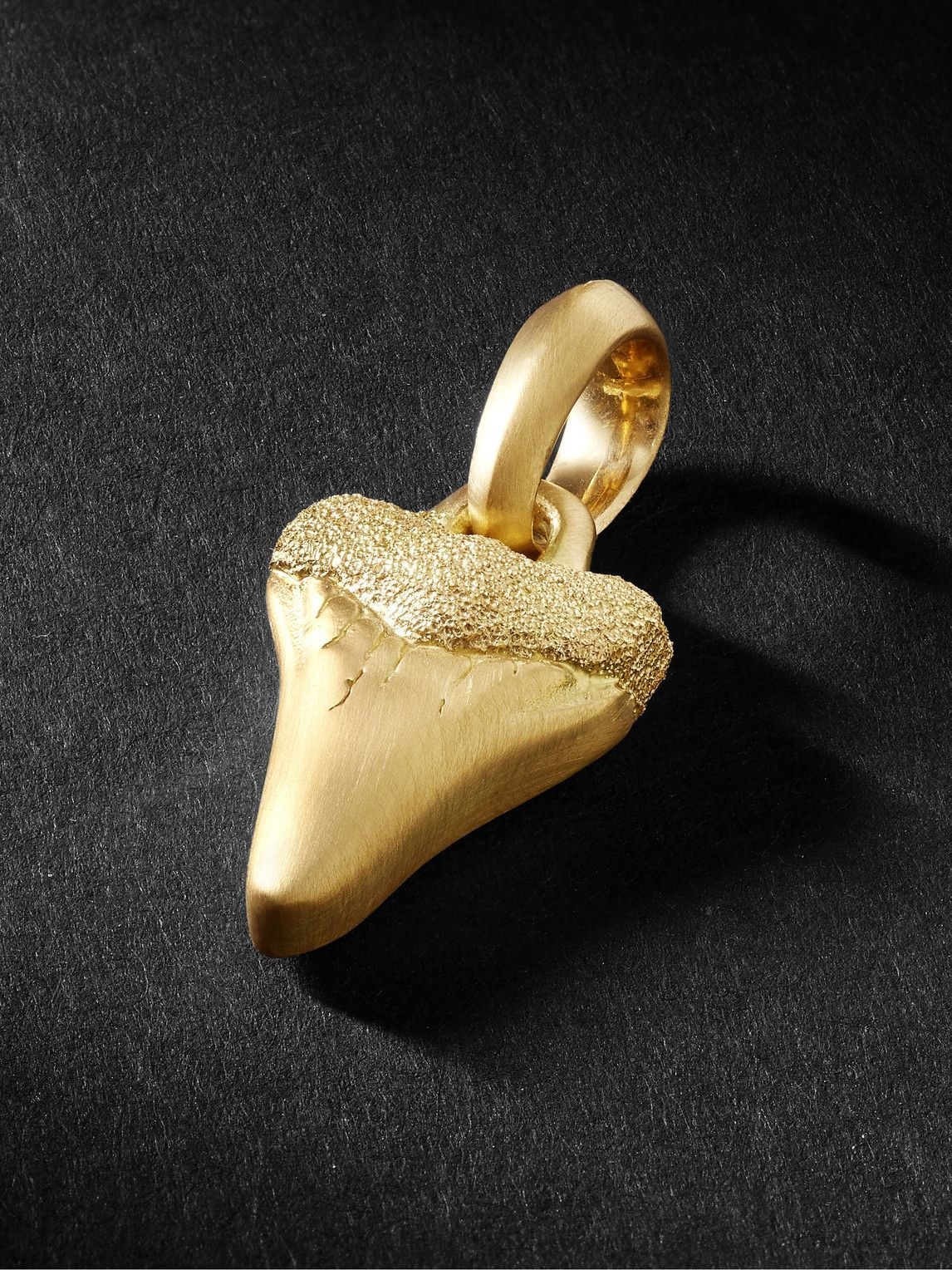 Photo: David Yurman - Shark Tooth Gold Pendant