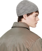 OUR LEGACY Gray Classic Beanie