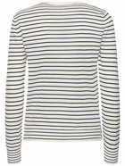 ASPESI - Striped Cotton Long Sleeve T-shirt
