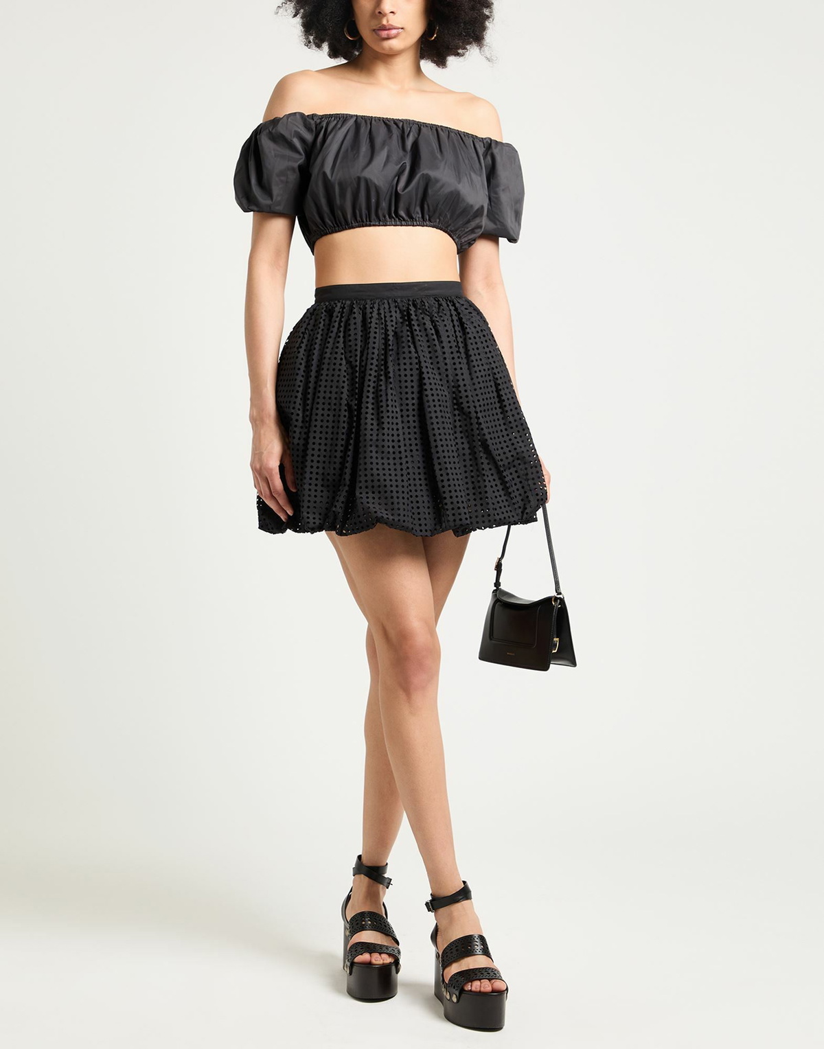 Alaïa Womens Mini skirt in Black