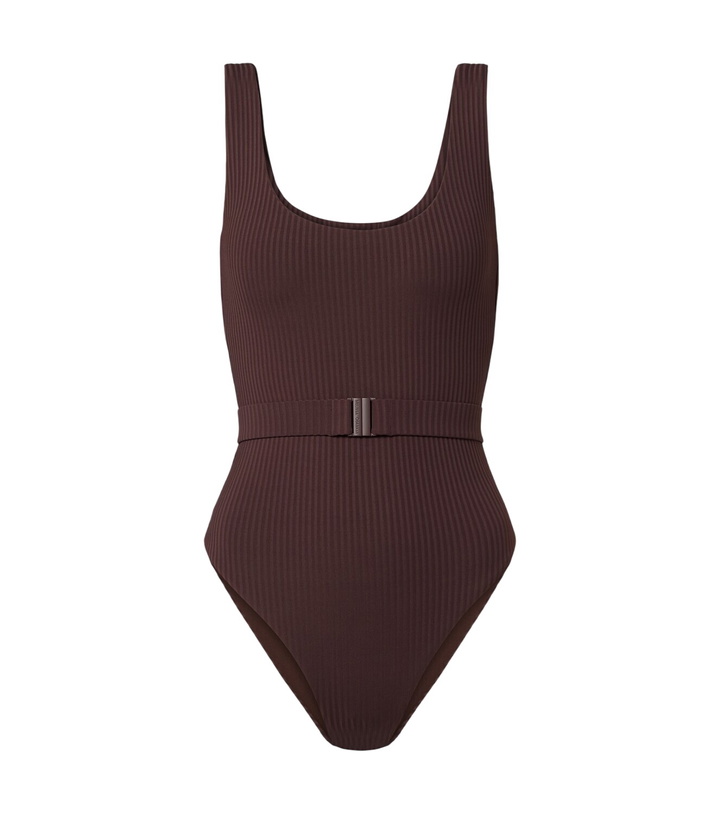 Photo: Melissa Odabash Rio belted swimsuit