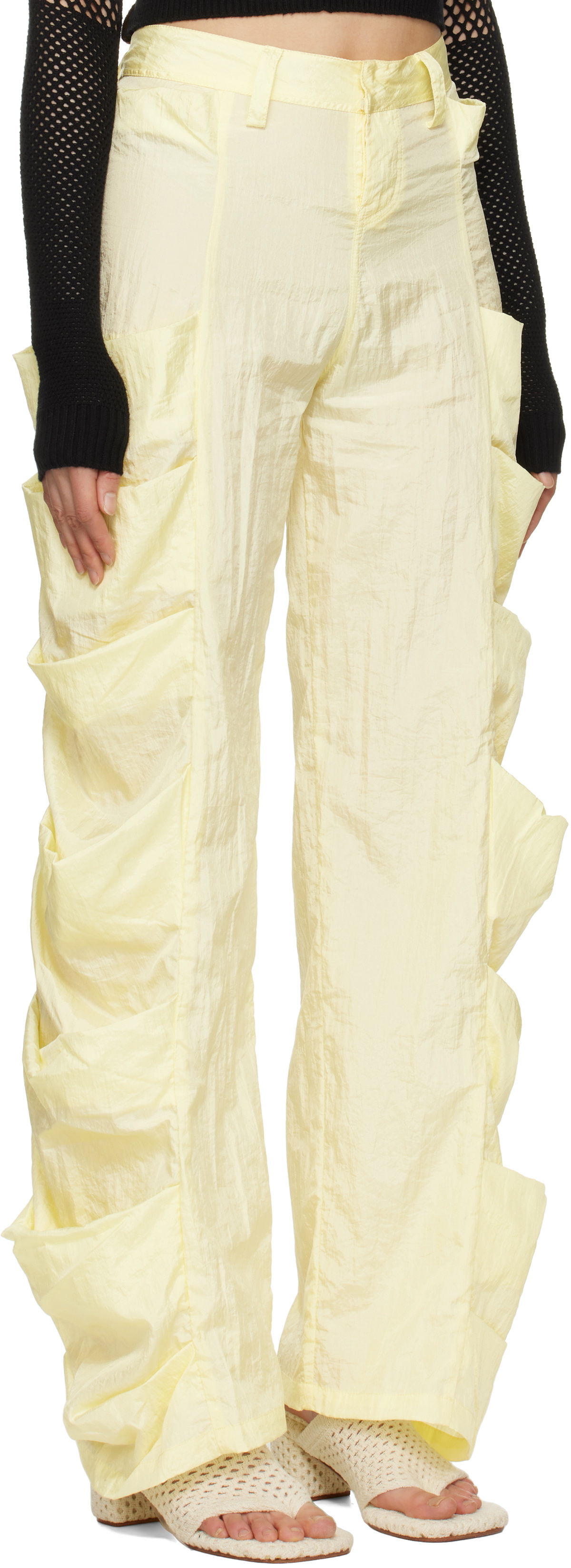 Isa Boulder Yellow Stash Trousers