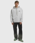 Maison Kitsune HANDWRITING OVERSIZE HOODIE Grey Mens Hoody