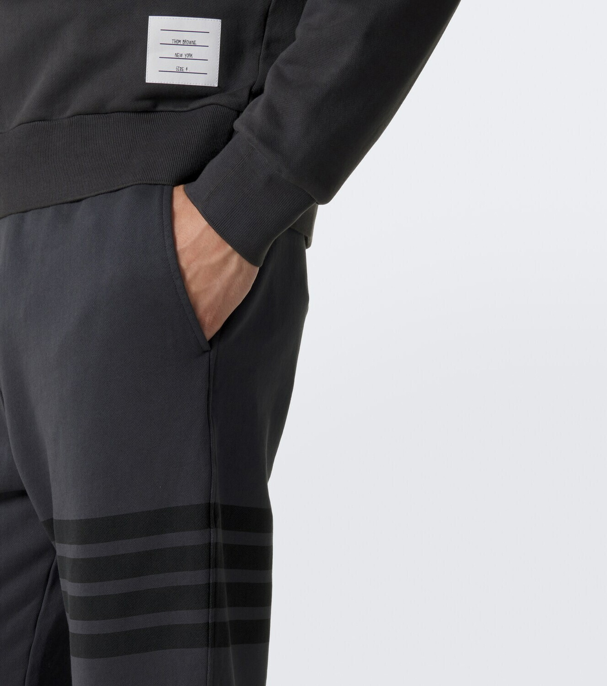 Thom Browne 4-Bar cotton sweatpants