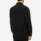 Raf Simons Men's Straight Fit Denim Overshirt in Black