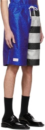Charles Jeffrey Loverboy Blue Fred Perry Edition Shorts