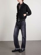 Baracuta - G9 Suede Harrington Jacket - Black